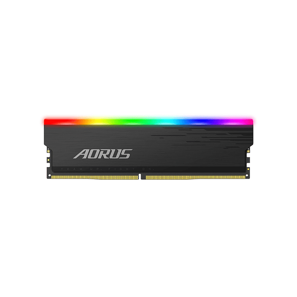 Memoria Ram Aorus RGB Memory DDR4 16GB (2x8GB) 3733Mhz, Color Negro 2