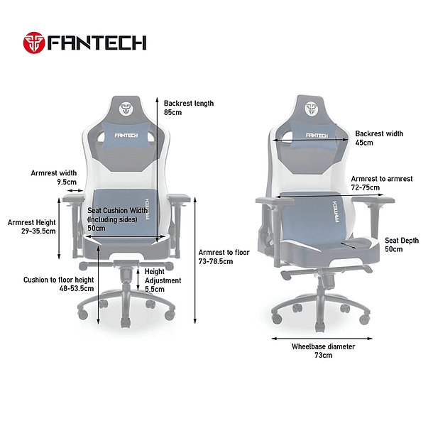 Silla Fantech Alpha Tank Series GC283 Sakura Edition 6