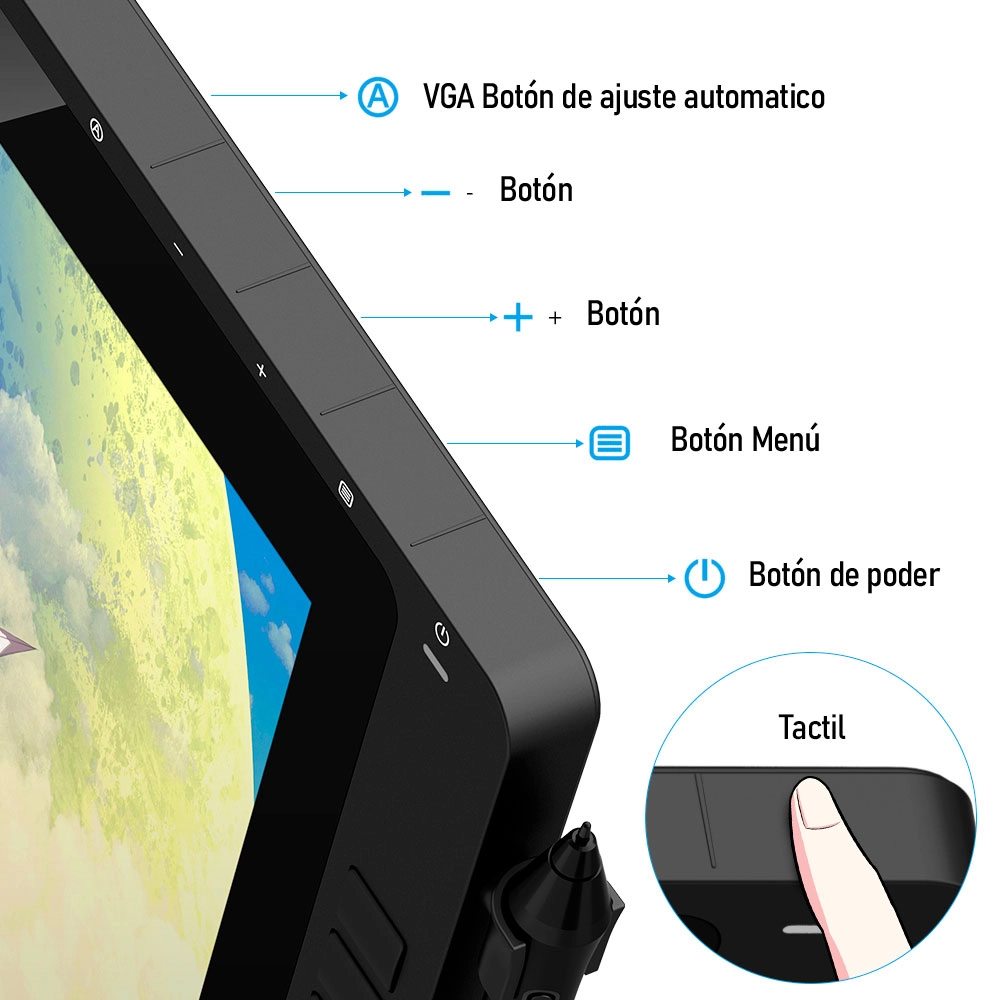 Tableta Gráfica Con Pantalla XP-Pen Artist 22R Pro, 21.5