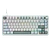 Teclado Mecánico Royal Kludge sky cyan con cable R75 75% SW Brown