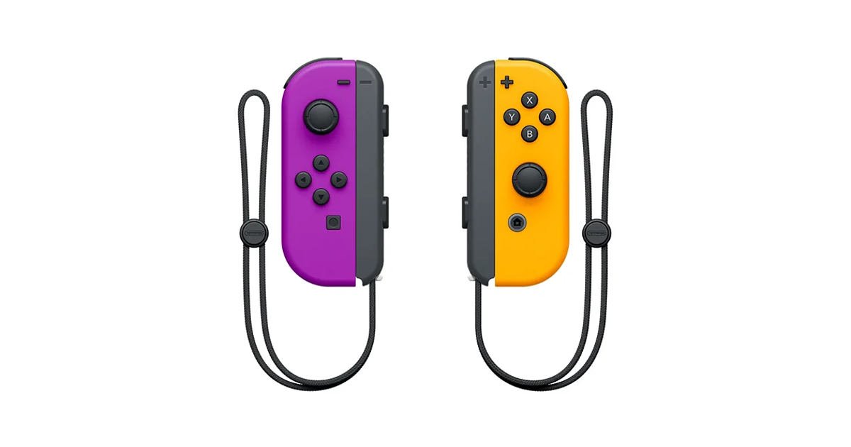 Nintendo Switch Joy-Con Set Purple / Yellow