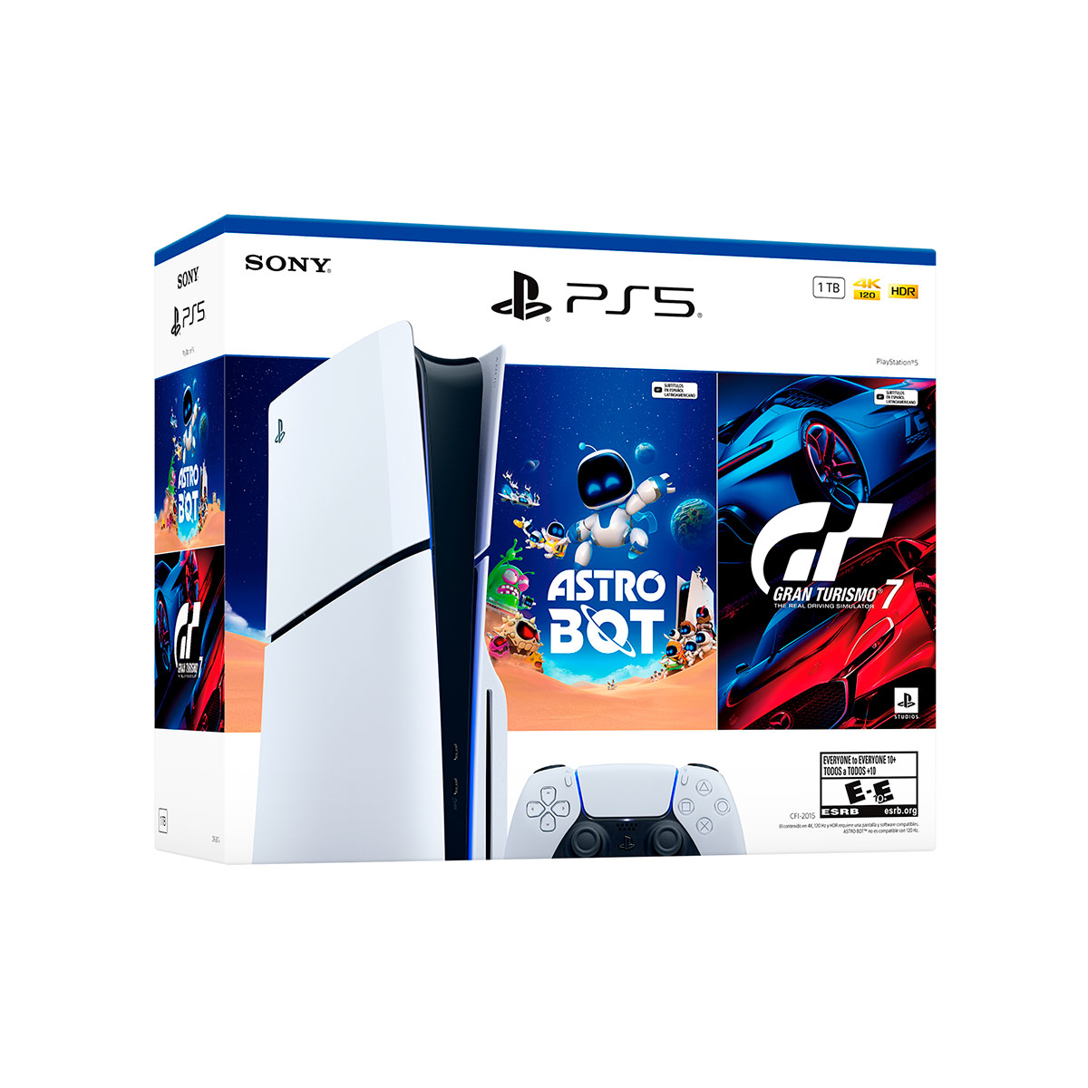 PLAYSTATION 5 CON ASTROBOT Y GRAN TURISMO 7 2