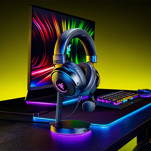 Audífono Razer Kraken v3 Hypersense, Color Negro- (Open Box) 6