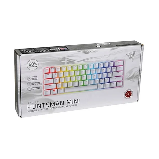 Teclado Gamer Razer Huntsman Mini Mercury – Purple Switch 3