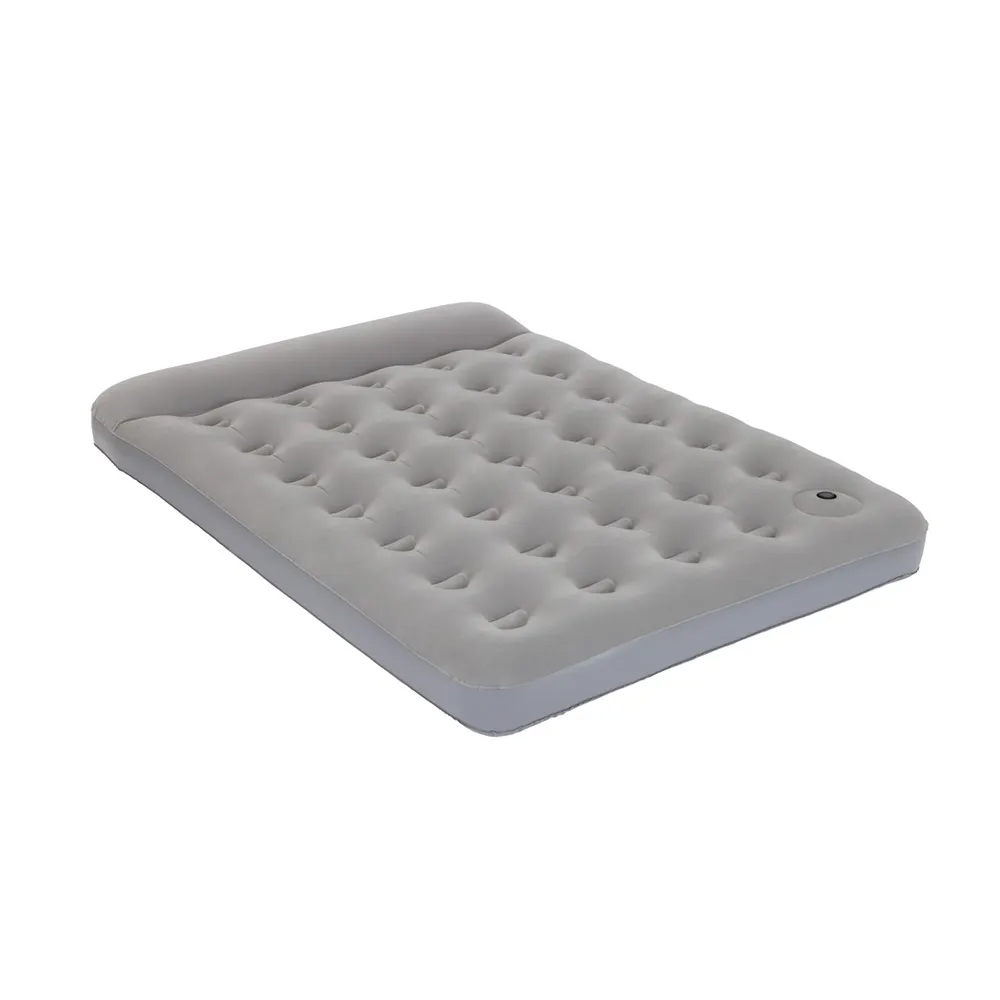 Colchon Inflable 2 Plazas Con Bomba De Aire Pie Coleman 1