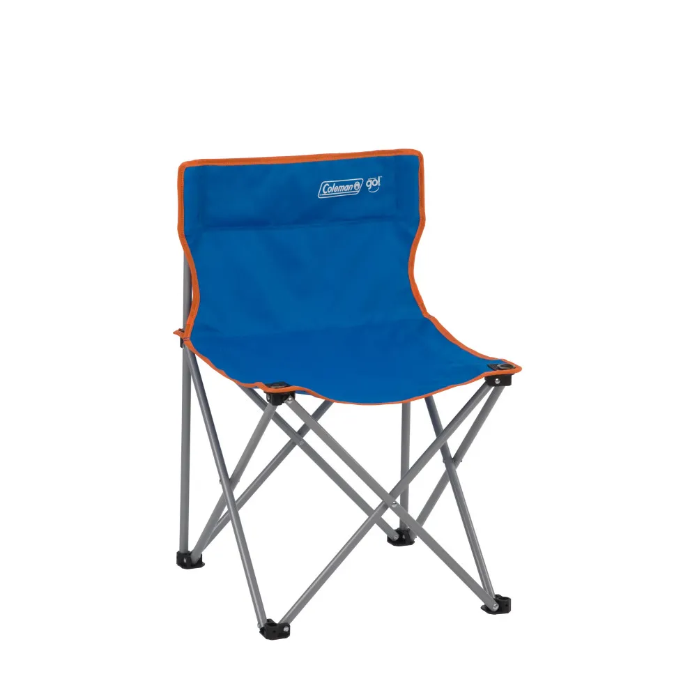 Coleman® Silla Plegable Quad Go™, Compacta, Azul 1
