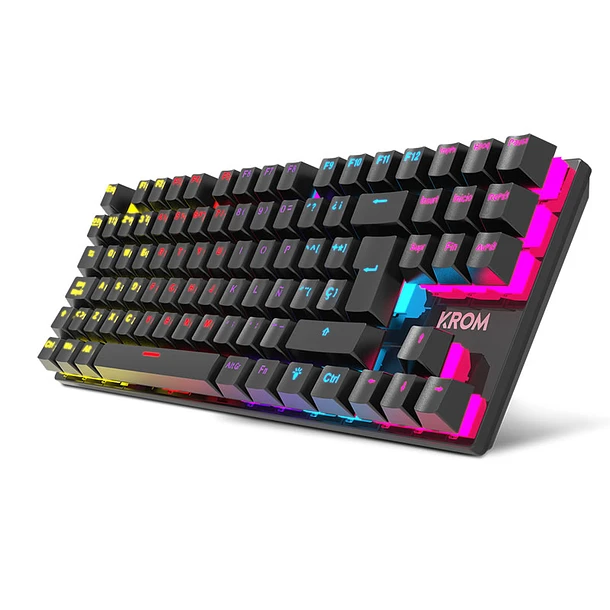 Teclado Mecánico KROM Kasic TKL Negro (Openbox) 3