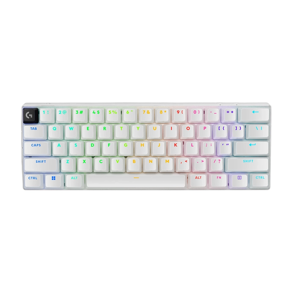 ¨*Teclado inalámbrico Logitech PRO X 60 Lightspeed, Color Blanco, Sw Café (US) )(Openbox) 1