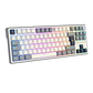 Teclado Mecánico RK Royal Kludge R87Pro Half Grey 80% Español  - Miniatura 4