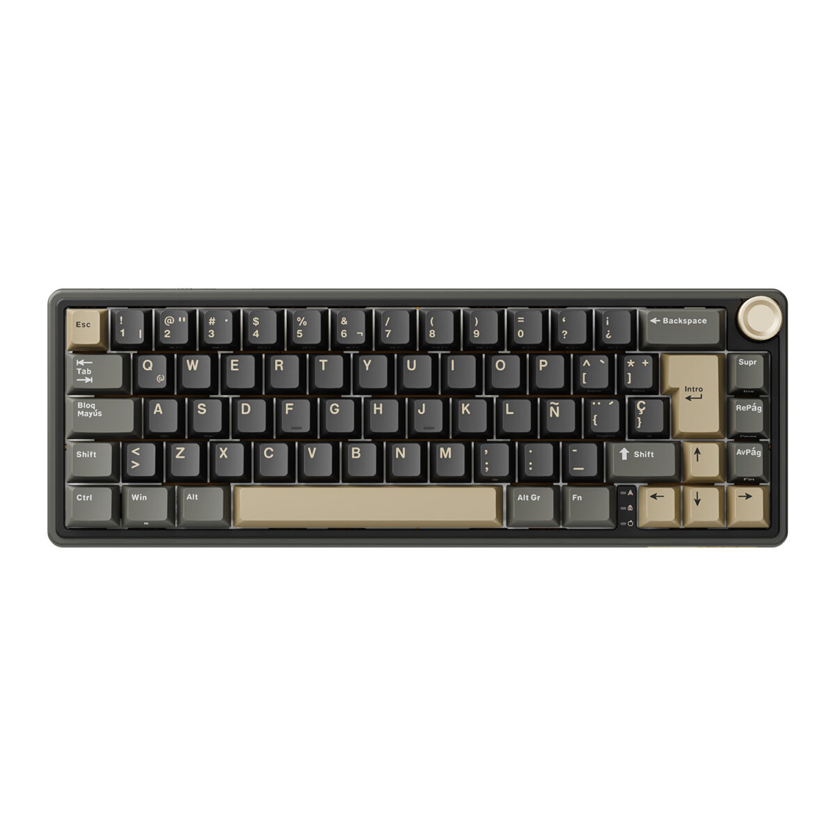 Teclado Mecánico RK R65 Phantom 65% Español - SW Brown 1