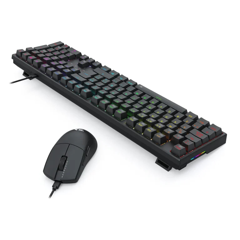 Combo Gamer Teclado + Mouse - Redragon S146 - Trundle K668 + K1ng M274 - cableado - SW Red 2