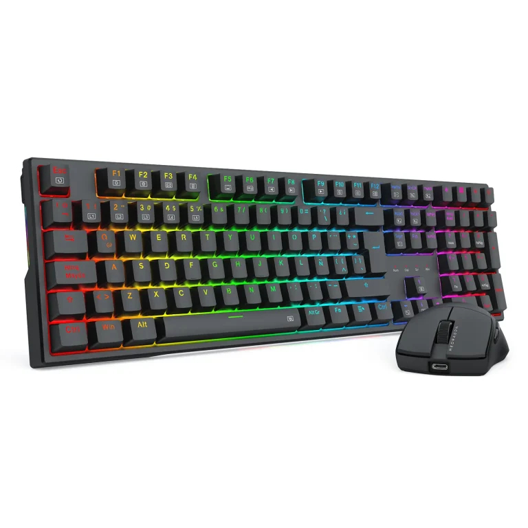 Combo Gamer Teclado + Mouse - Redragon S146 - Trundle K668 + K1ng M274 - cableado - SW Red 5