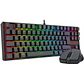 KIT GAMER TECLADO Y MOUSE REDRAGON S145 – KUMARA K552 RGB Y KING M724 ULTRA LIGERO - Miniatura 5