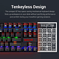 Teclado Gamer KUMARA 2 K552R-SP Rainbow Switch Red - Negro - Miniatura 4