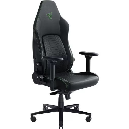 Silla Gamer - Razer Iskur V2 - Soporte máx. 136 kg - Reposabrazos regulable 4D - Reclinable 152° - Black Green 1
