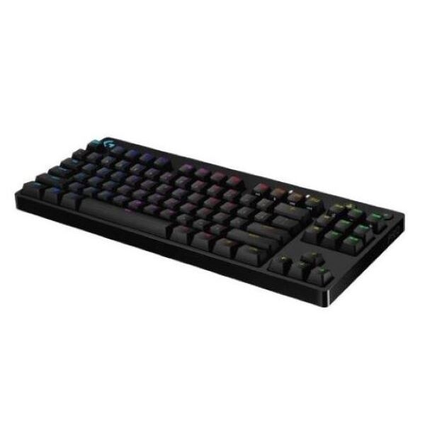 Teclado Gamer - Logitech G PRO - 80% - Switch Blue - Español - USB - Negro 3