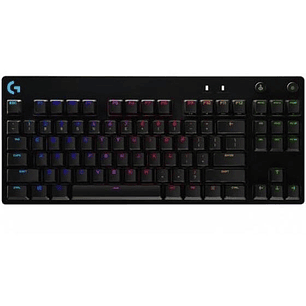 Teclado Gamer - Logitech G PRO - 80% - Switch Blue - Español - USB - Negro