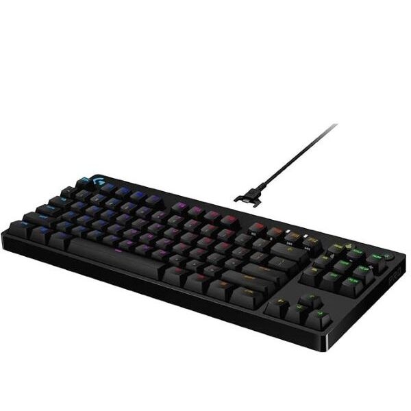 Teclado Gamer - Logitech G PRO - 80% - Switch Blue - Español - USB - Negro 5