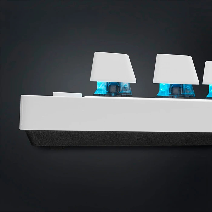 Teclado Gamer Mecánico Logitech PRO X TKL Lightspeed White 3