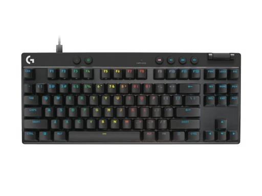 Teclado Gamer Logitech G PRO X TKL RAPID, Mecánico, Ingles, Switch Magnético analógico, RGB, Negro 1