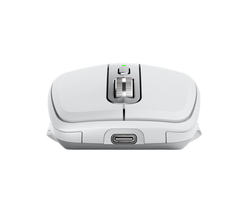 Mouse Inalámbrico Logitech MX Anywhere 3S, 8000 DPI, Bluetooth, Batería Recargable, Pale Gray 2