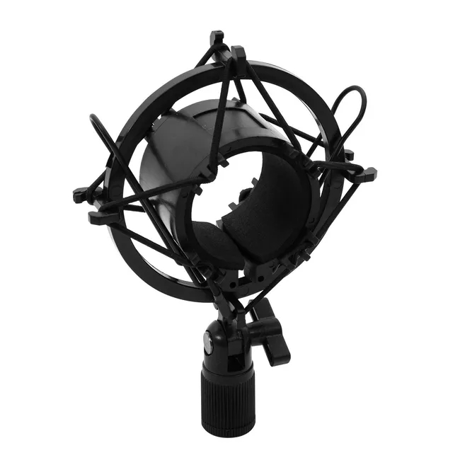 Kit Micrófono Studio Condensador Usb Philco Color Plateado 4