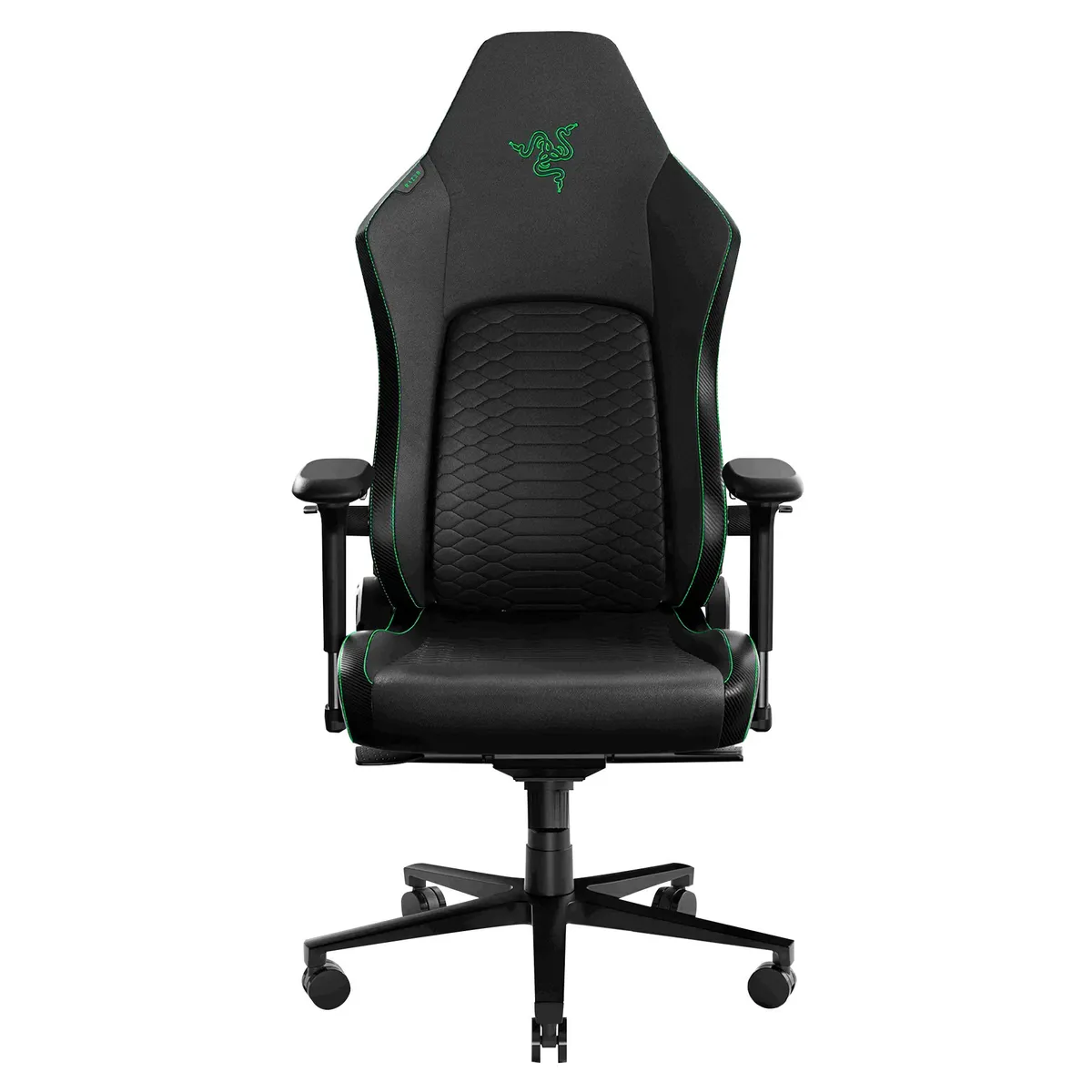 Silla Gamer Razer Iskur V2 Black Green 1