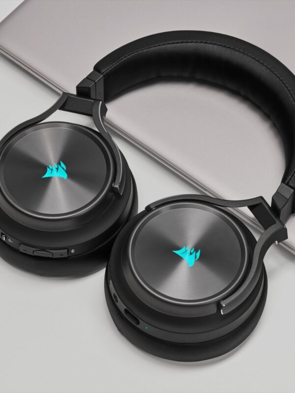 Corsair Audifonos Virtuoso RGB Wireless XT Slate 9