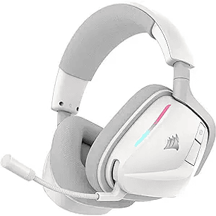 Auriculares Gamer Corsair VOID Wireless V2 Gaming con Dolby Atmos, 50mm, 130h Blanco