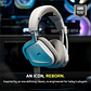 Auriculares Gamer Corsair VOID Wireless V2 Gaming con Dolby Atmos, 50mm, 130h Blanco - Miniatura 3