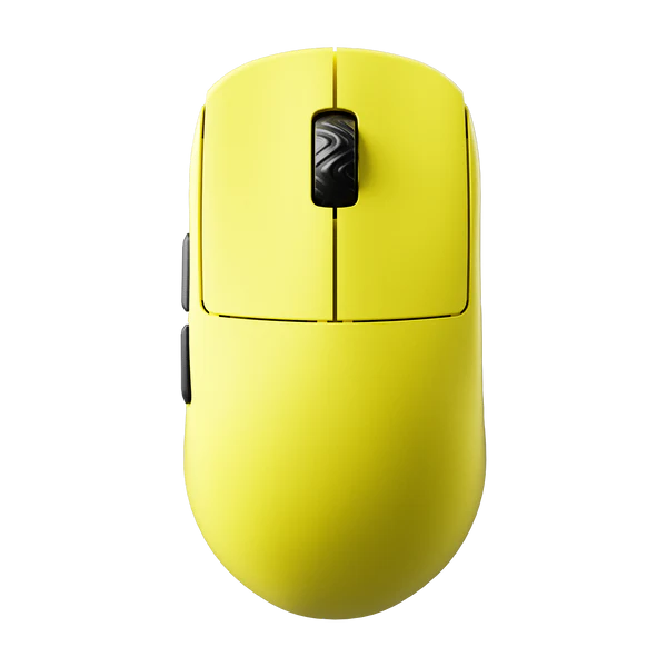 Mouse gamer scyrax v8 amarillo wireless 36g 30000 dpi 2