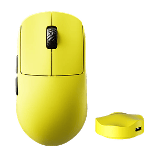 Mouse gamer scyrax v8 amarillo wireless 36g 30000 dpi
