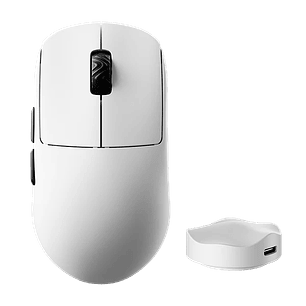 Mouse gamer scyrax v8 blanco wireless 36g 30000 dpi