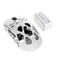 Mouse Gamer Ajazz am3 pro series blanco Full Magnesium Trimode - Miniatura 2