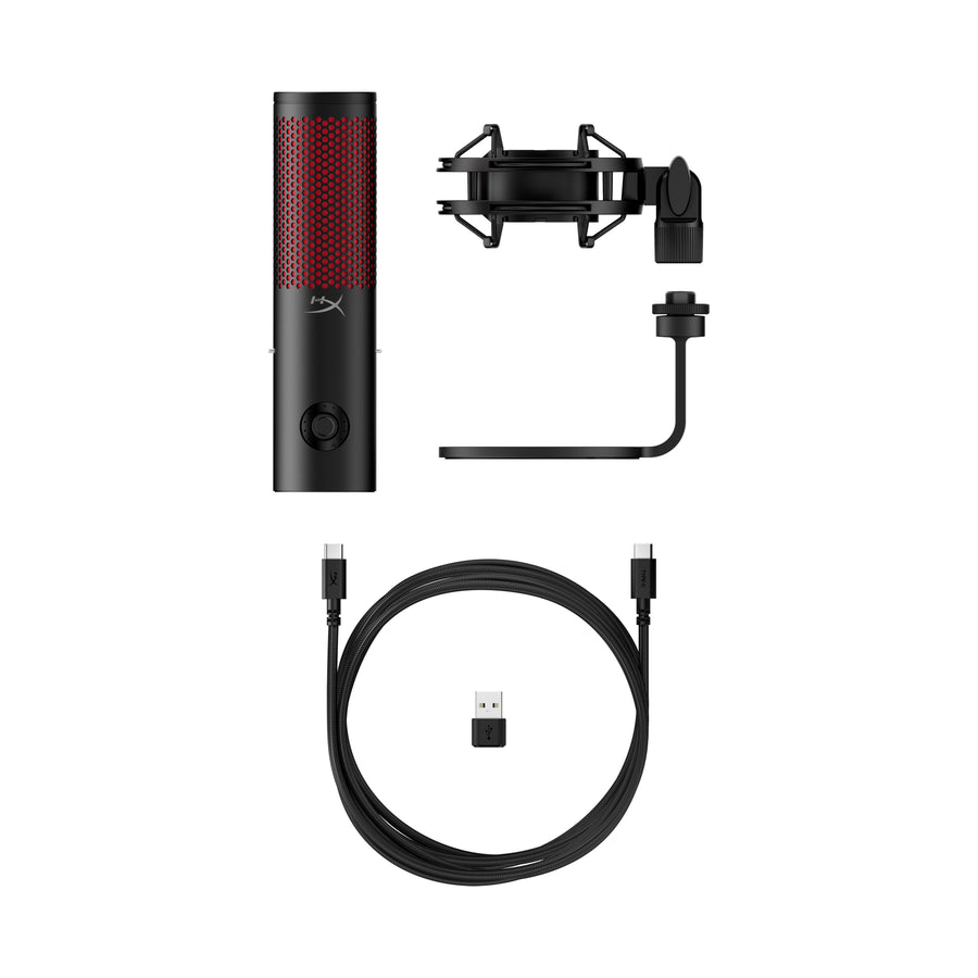 Micrófono HyperX QuadCast 2 - Micrófono USB transmisión y podcasting 4