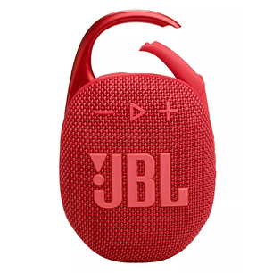 Parlante JBL Clip 5 – Inalámbrico Bluetooth, Color Rojo