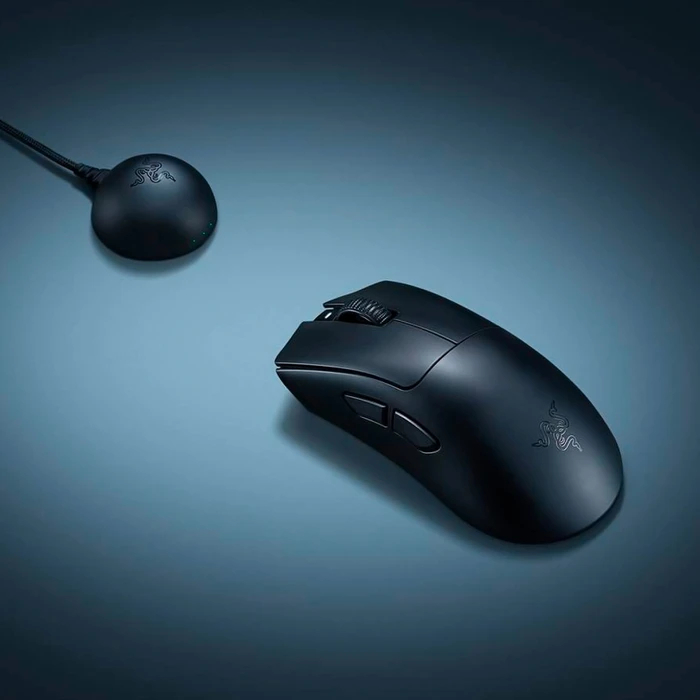 Mouse Razer DeathAdder V4 Pro con 45000DPI de sensibilidad y 6 botones programables - Negro 6