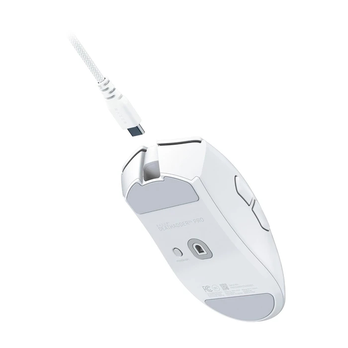 Mouse Razer DeathAdder V4 Pro con 45000DPI de sensibilidad y 6 botones programables - Blanco 5