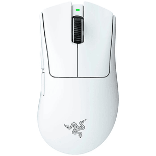 Mouse Razer DeathAdder V4 Pro con 45000DPI de sensibilidad y 6 botones programables - Blanco