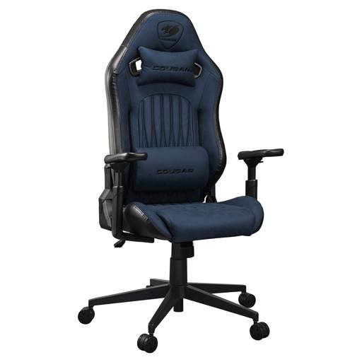 Silla Gamer Cougar Explore Navy Blue F, Reposabrazos 3D, Reclinación 155°, Hasta 120kg, Azul 2
