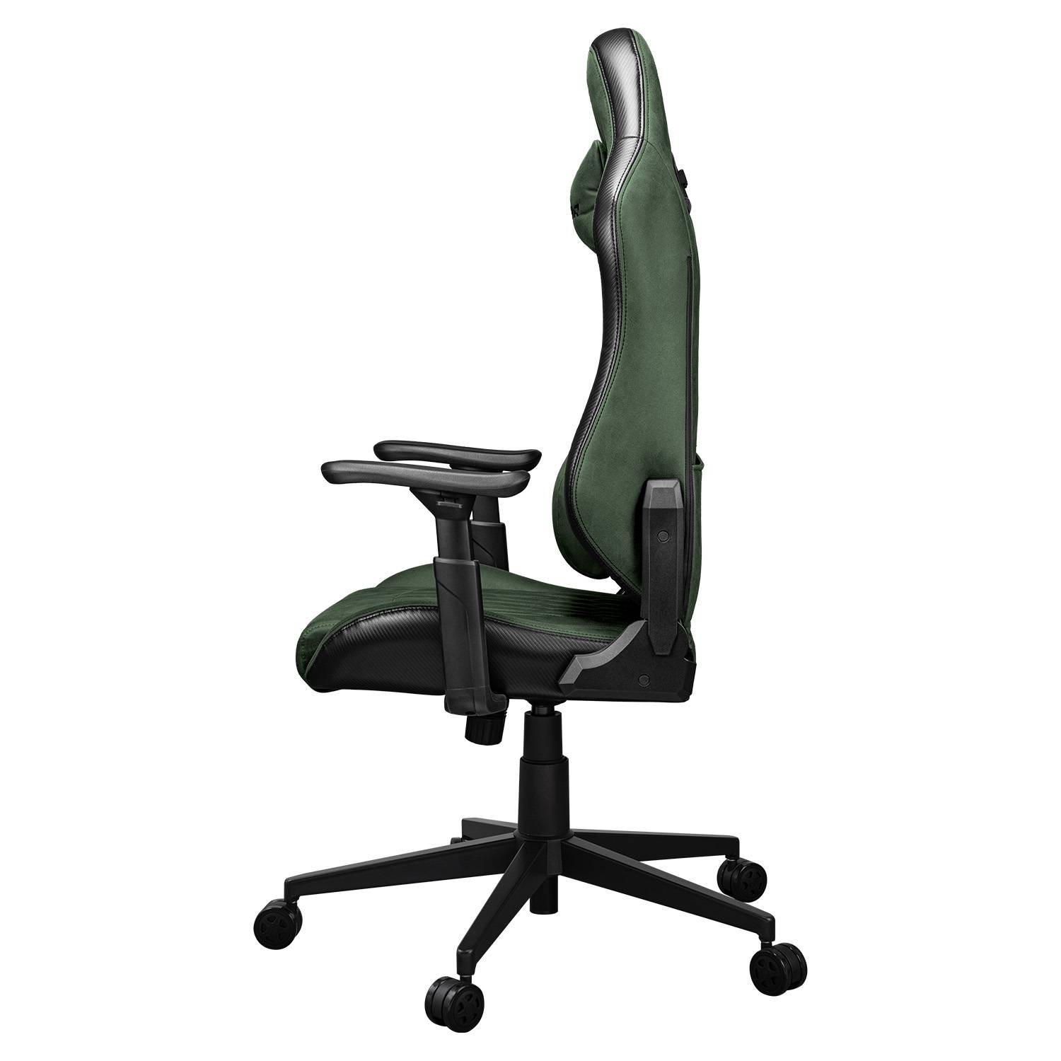 Silla Gamer Cougar Explore Army Green F, Reposabrazos 3D, Reclinación 155°, Hasta 120kg, Verde 2