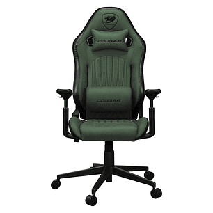 Silla Gamer Cougar Explore Army Green F, Reposabrazos 3D, Reclinación 155°, Hasta 120kg, Verde