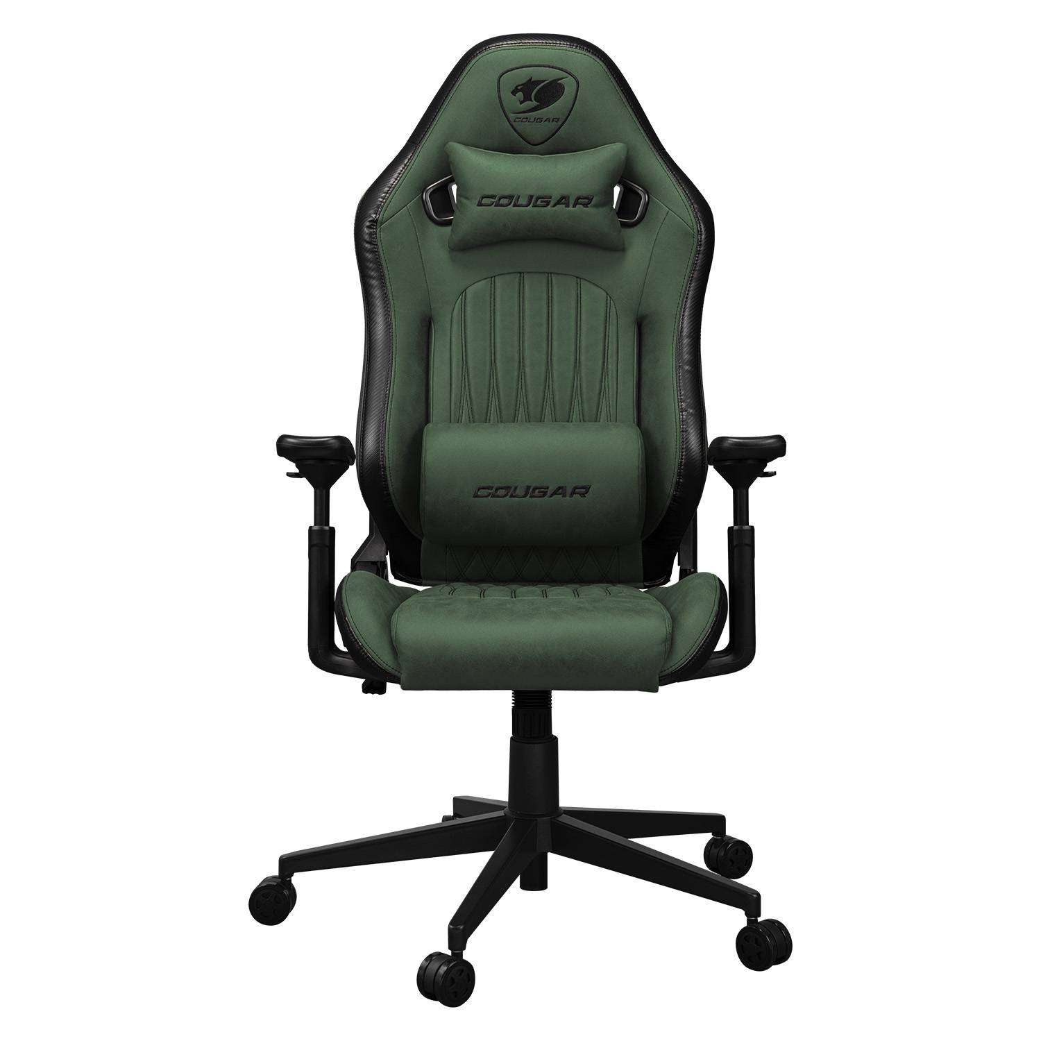 Silla Gamer Cougar Explore Army Green F, Reposabrazos 3D, Reclinación 155°, Hasta 120kg, Verde 1