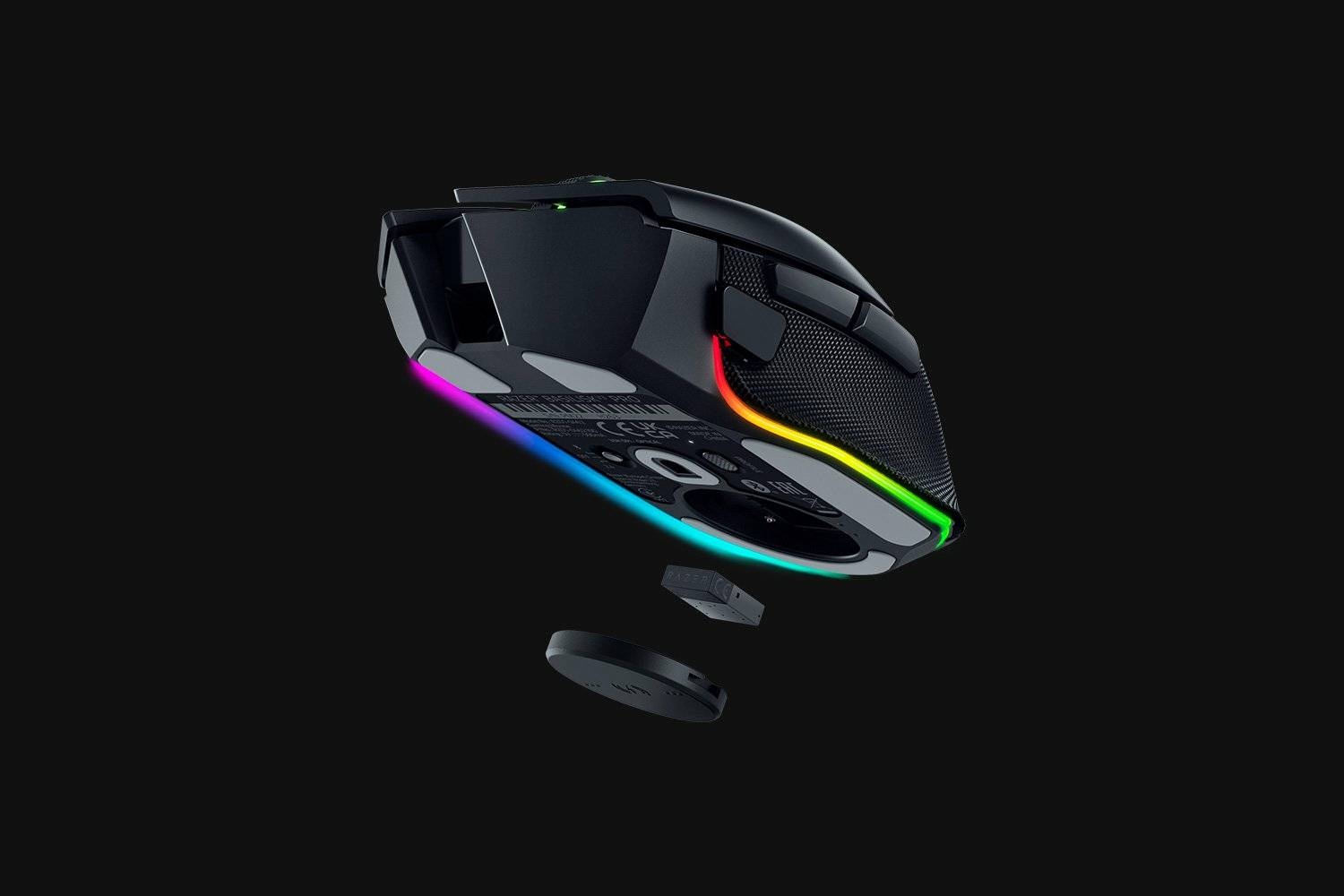 Modulo Razer Wireless Charging Puck, Qi, Dock Pro, Basilisk V3 Pro, 5g 2