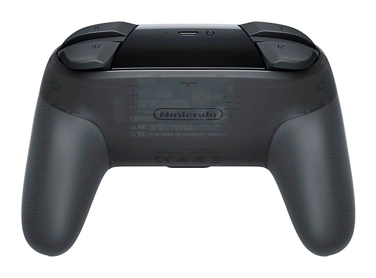 Control inalámbrico nintendo Switch Pro negro 4