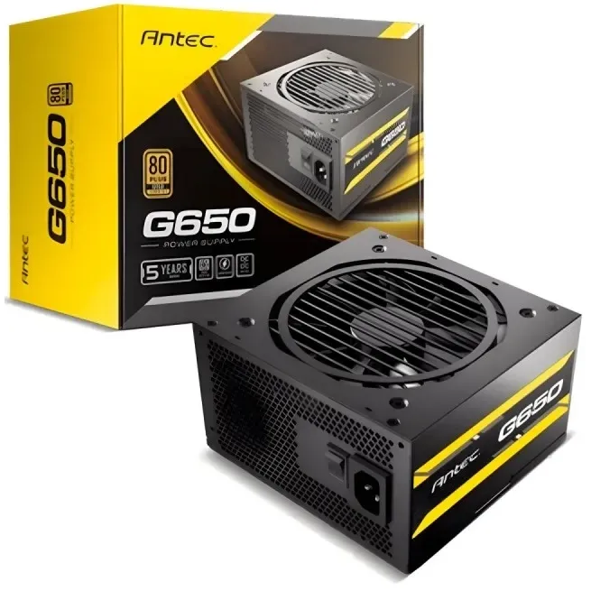 Fuente de poder Antec G650 80 plus Gold 1