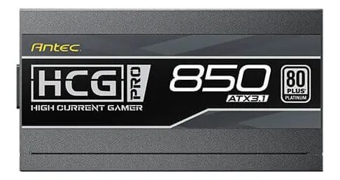 Fuente De Poder Antec HCG850 Pro Platinum EC ATX 3.1 (PCIe 5.1) 850W  5