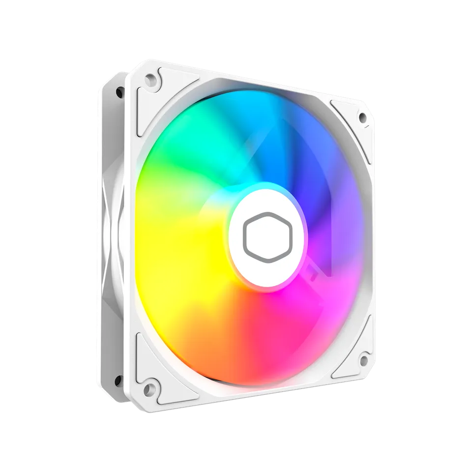Ventilador COOLER MASTER MasterFan MF120 Lite ARGB Blanco 1