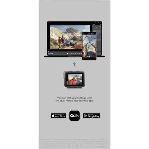 Cámara de Acción GoPro HERO, 4K 30/25fps 1080p, Foto 12MP 3