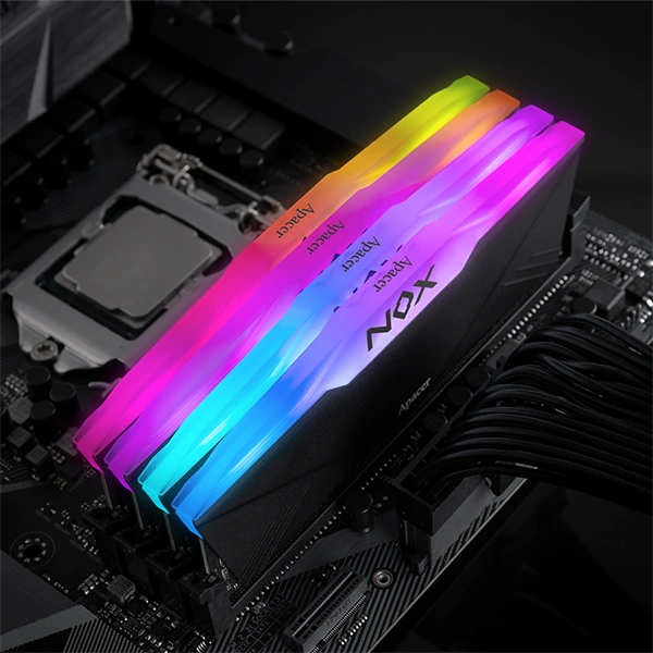 Memoria Ram Apacer Nox RGB Black DDR4 16GB (2x8GB) 3200Mhz [Openbox] 4